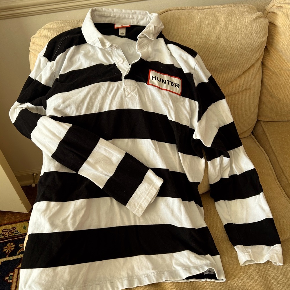Hunter Rugby Shirt 
Adult Large - 100% Cotton